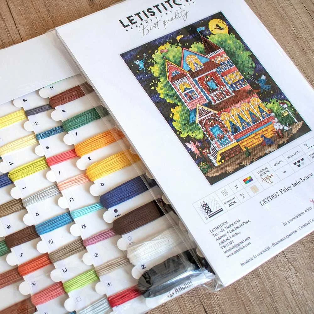 LetiStitch luca S Pasakų namelis SLETI937