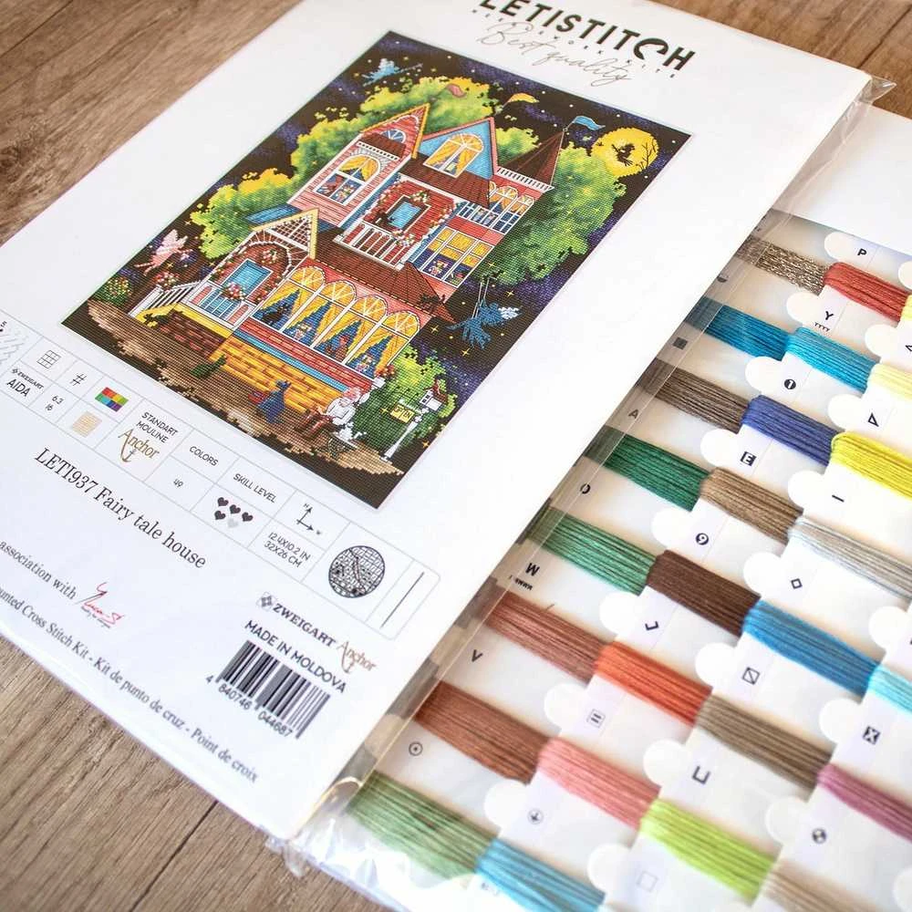 LetiStitch luca S Pasakų namelis SLETI937
