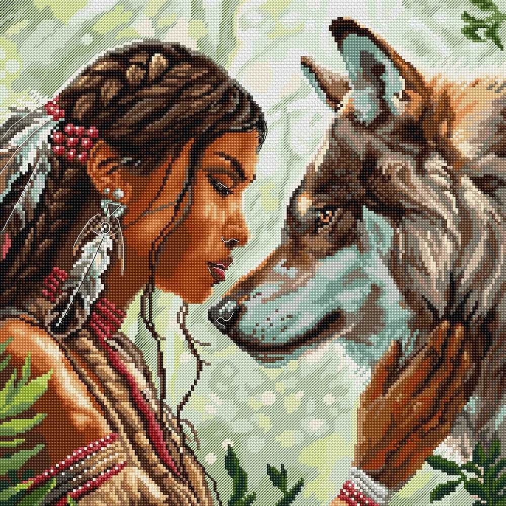 Letistitch Kryželiu siuvinėjimo rinkinys "Soulbond" 29x29 cm SLETIL9948