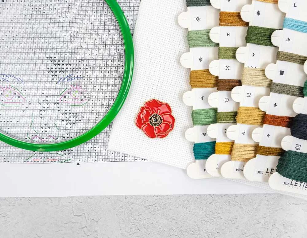 Letistitch Kryželiu siuvinėjimo rinkinys „Gamtos mūza“ 23×29 cm