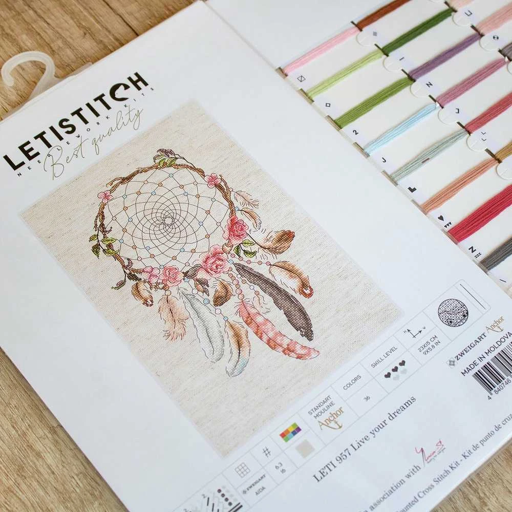 LetiStitch luca S Išgyvenkite savo svajones SLETI957