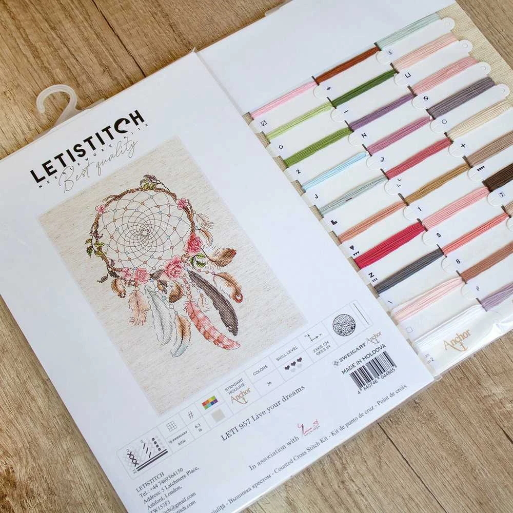 LetiStitch luca S Išgyvenkite savo svajones SLETI957