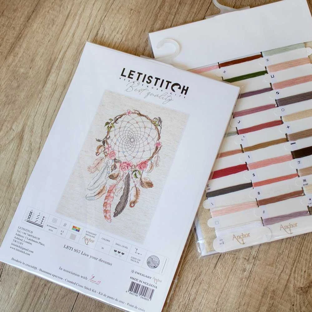 LetiStitch luca S Išgyvenkite savo svajones SLETI957
