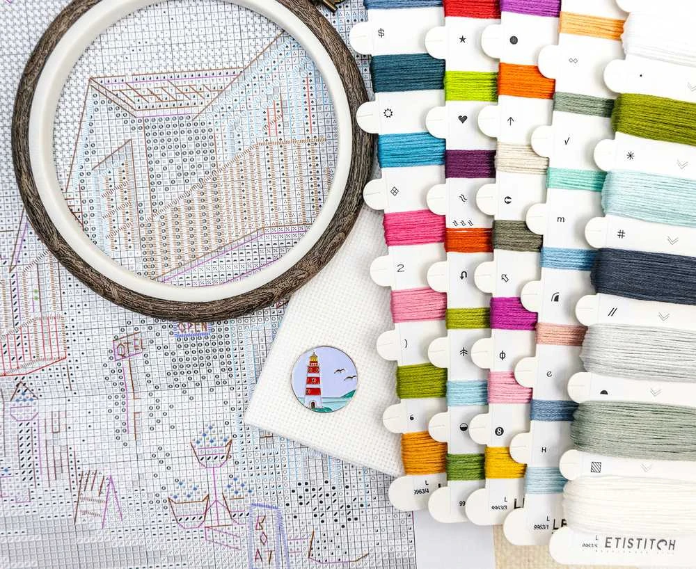 Letistitch Siuvinėjimo rinkinys "Jūros harmonija" 29x23 cm SLETIL9963