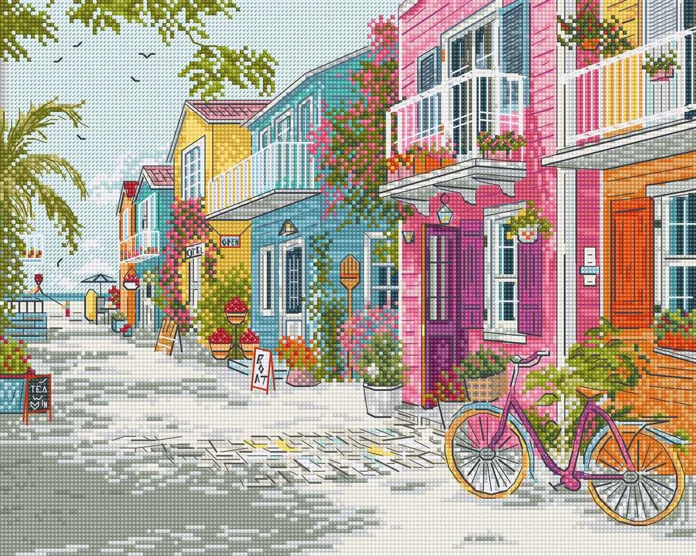 Letistitch Siuvinėjimo rinkinys "Jūros harmonija" 29x23 cm SLETIL9963
