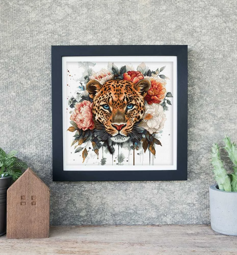 Letistitch Siuvinėjimo kryželiu rinkinys „Laukinis grožis“ 36×35 cm