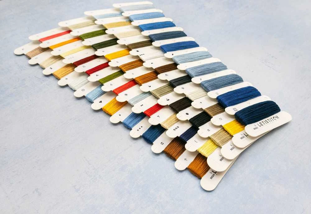 Letistitch Siuvinėjimo kryželiu rinkinys „Viktorieniškos Kalėdos“, 19×39 cm