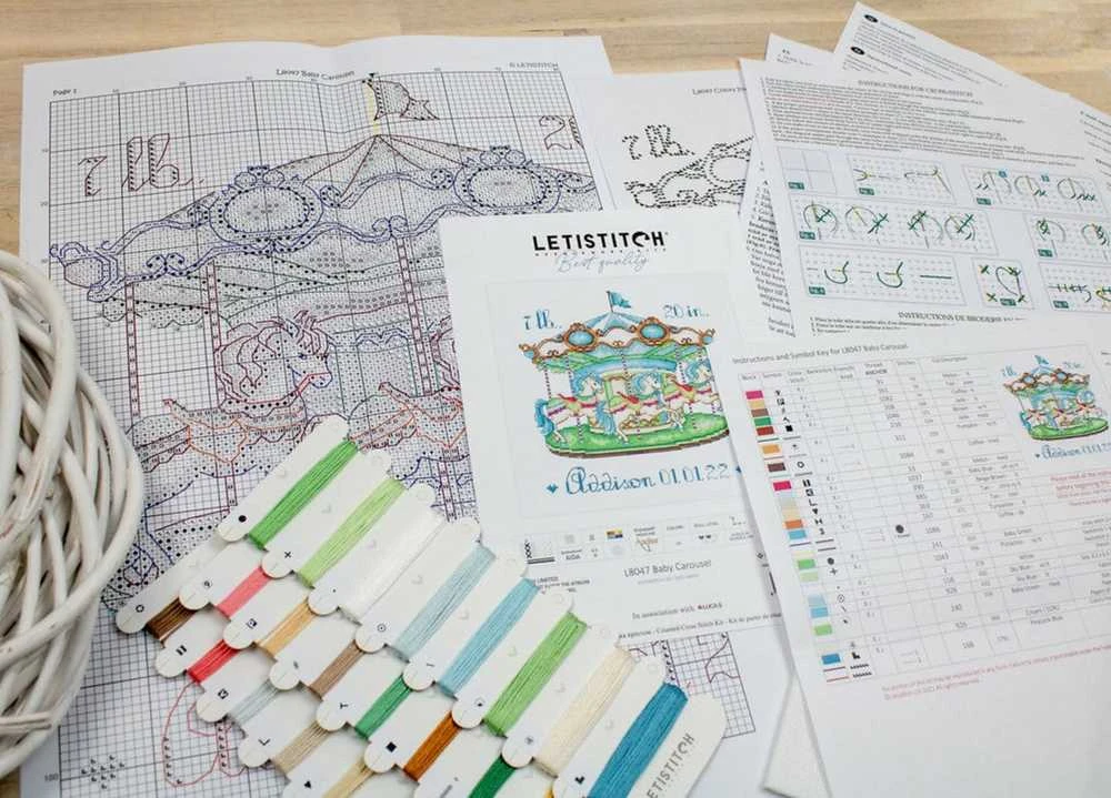 LetiStitch luca S Kūdikio karuselė SLETIL8047