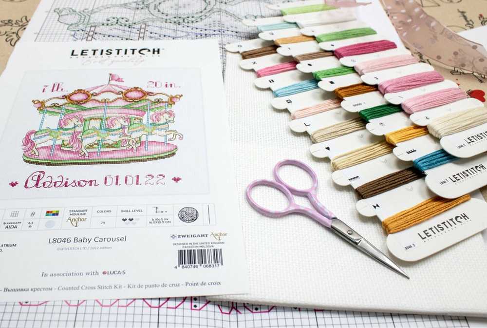 LetiStitch luca S Baby Karuselė SLETIL8046
