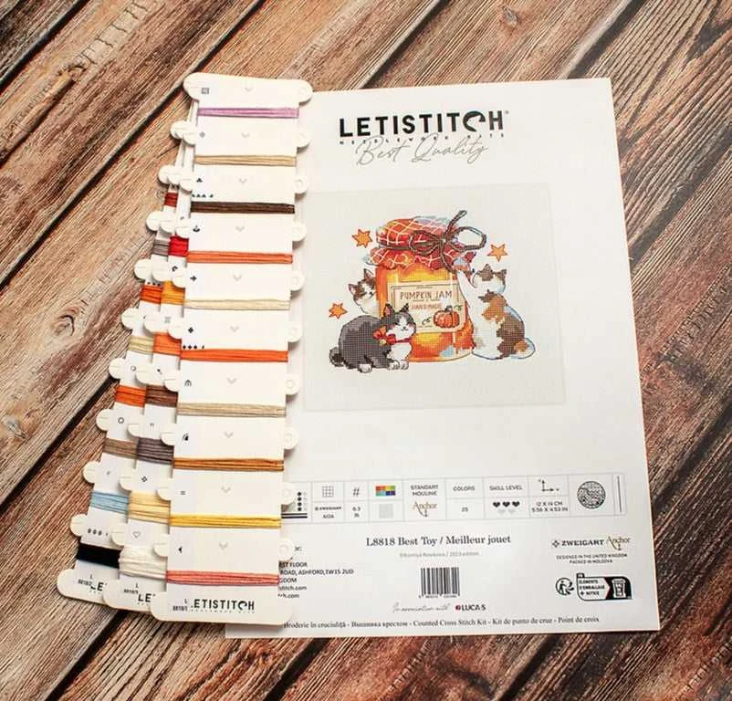 LetiStitch luca S Geriausias žaislas 14x12 cm SLETIL8818