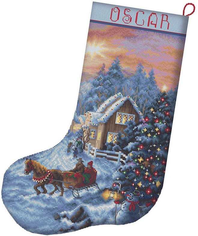 LetiStitch luca S Kalėdų kojinė SLETIL8011