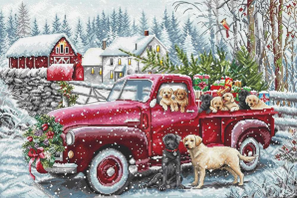 LetiStitch luca S (D) Kalėdų pristatymas SLETIL8014