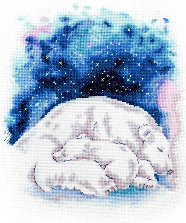 LetiStitch luca S Siuvinėtas kryželiu rinkinys „Mama's Love“ 21x24cm SLETIL8816