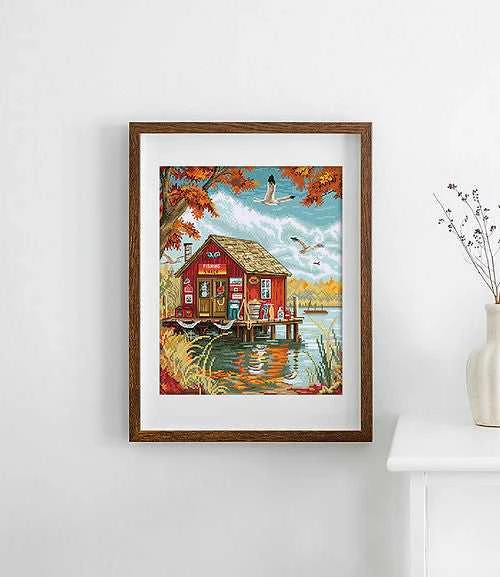 Letistitch Kryželiu siuvinėjimo rinkinys Ankstyvas ruduo 21x26cm SLETIL8220