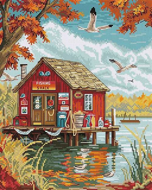 Letistitch Kryželiu siuvinėjimo rinkinys Ankstyvas ruduo 21x26cm SLETIL8220