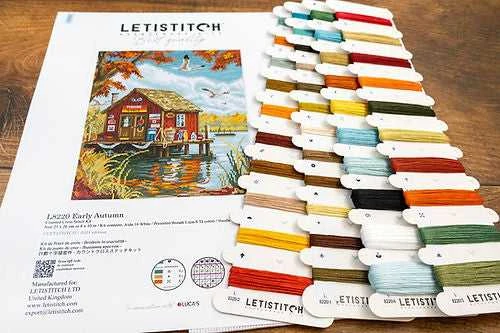 Letistitch Kryželiu siuvinėjimo rinkinys Ankstyvas ruduo 21x26cm SLETIL8220