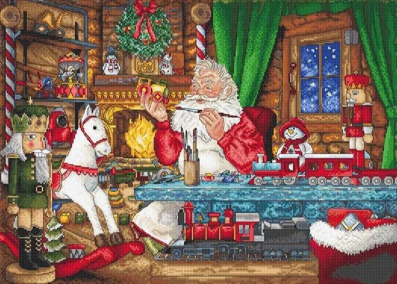 LetiStitch luca S Pasiruošimas Kalėdoms 42x30 cm SLETIL8074