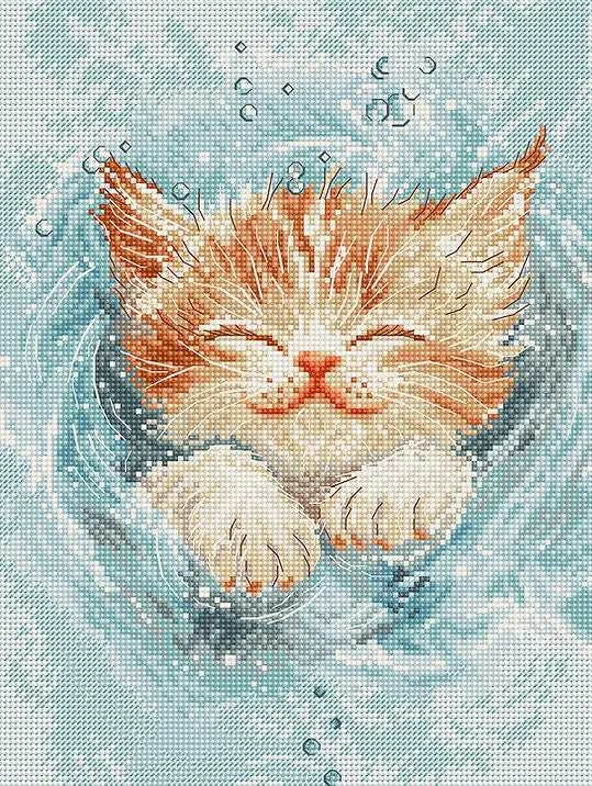 Letistitch Siuvinėjimo kryželiu rinkinys "Šokinėjantis žaidimo laikas" 18x24 cm SLETIL9931