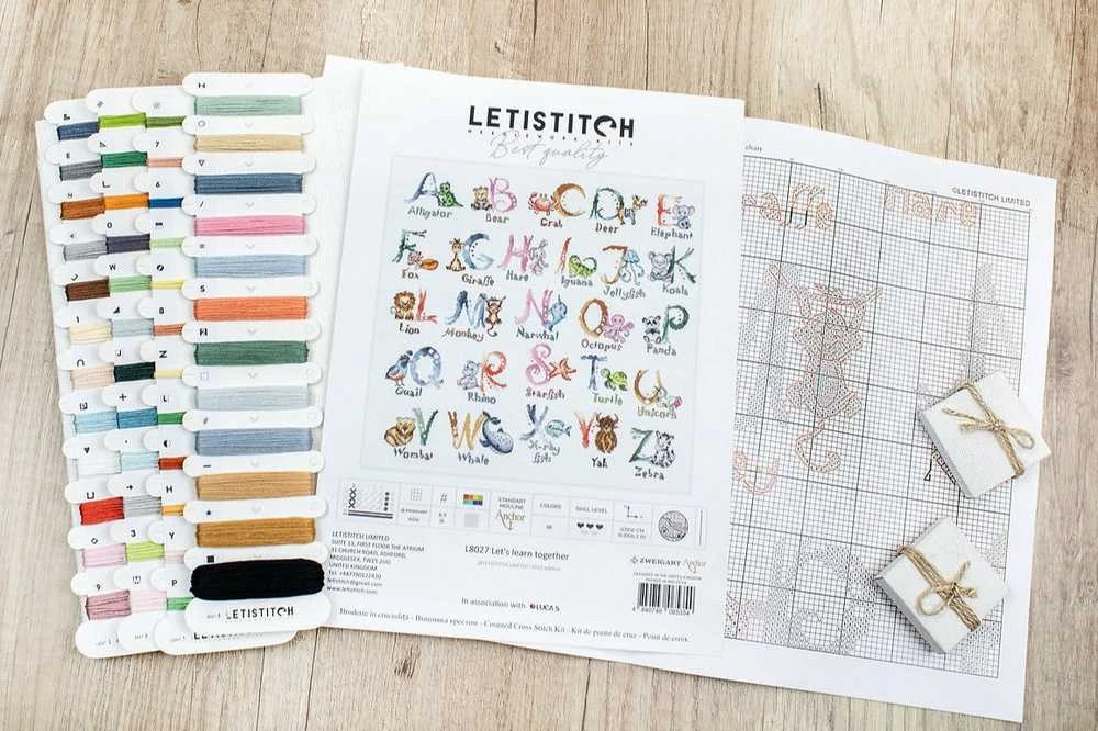 LetiStitch luca S Mokykimės kartu SLETIL8027