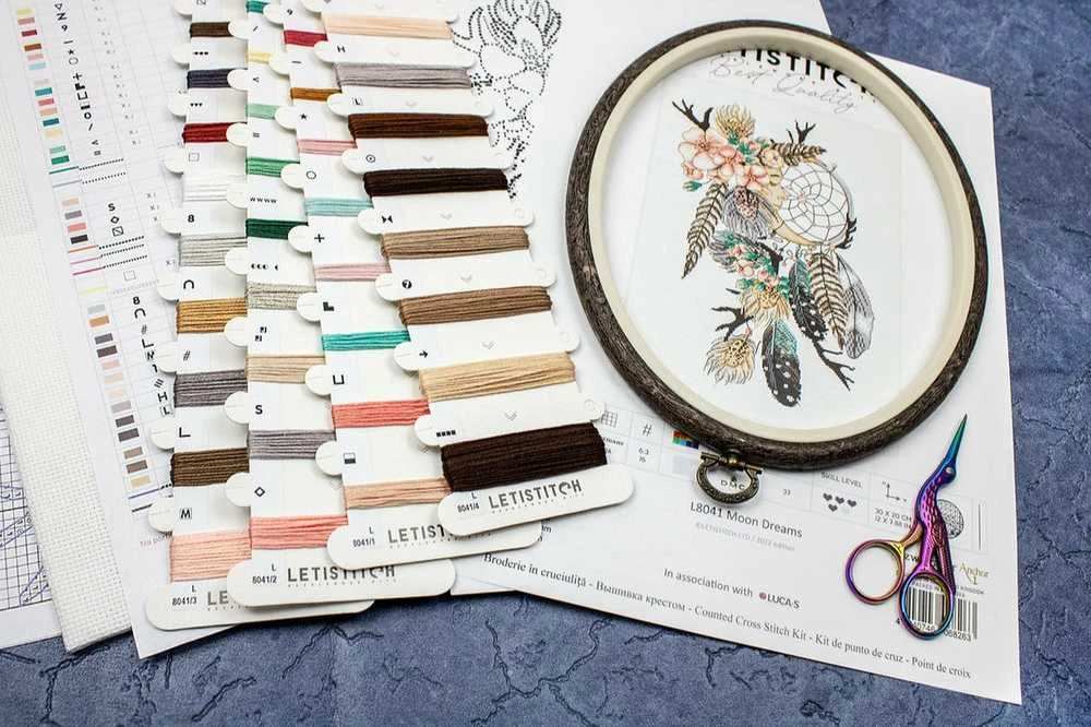 LetiStitch luca S Mėnulio sapnai SLETIL8041