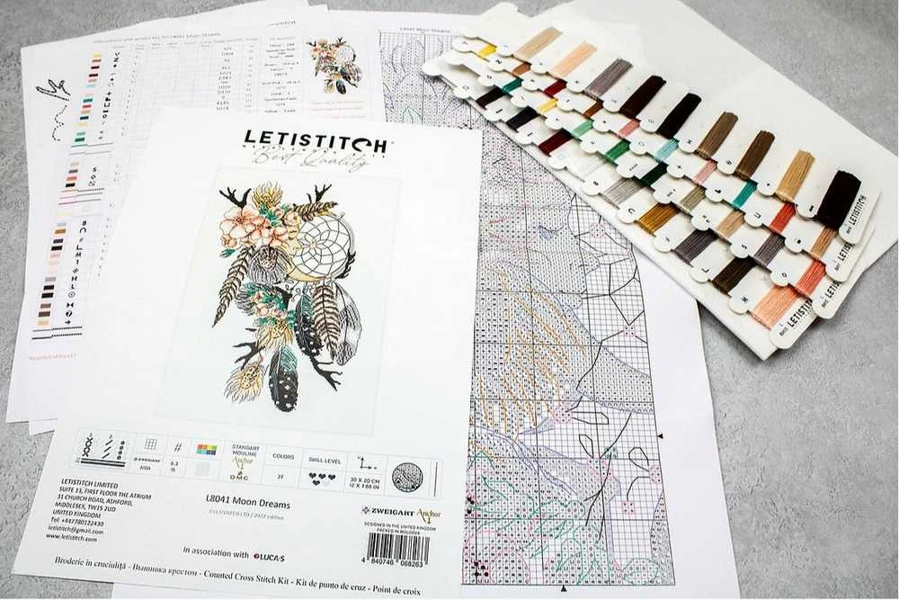 LetiStitch luca S Mėnulio sapnai SLETIL8041