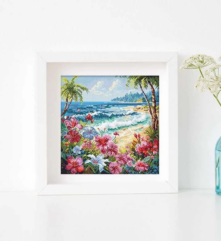 Letistitch Siuvinėjimo kryželiu rinkinys "Paradise" 21x21cm SLETIL8099