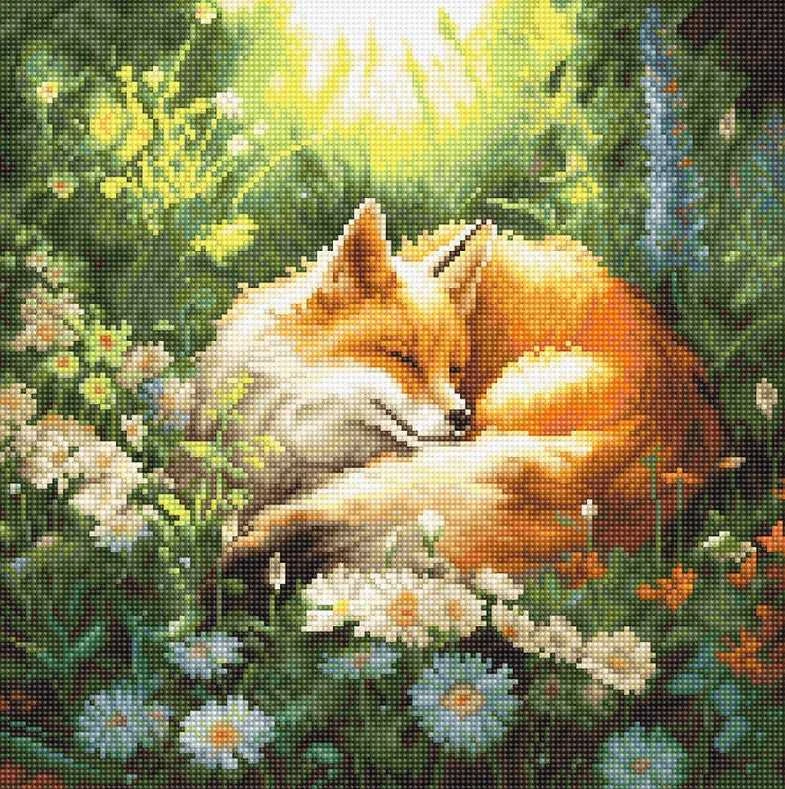 Letistitch Kryželiu siuvinėjimo rinkinys "Vasaros sapnai" 24x24cm SLETIL8103