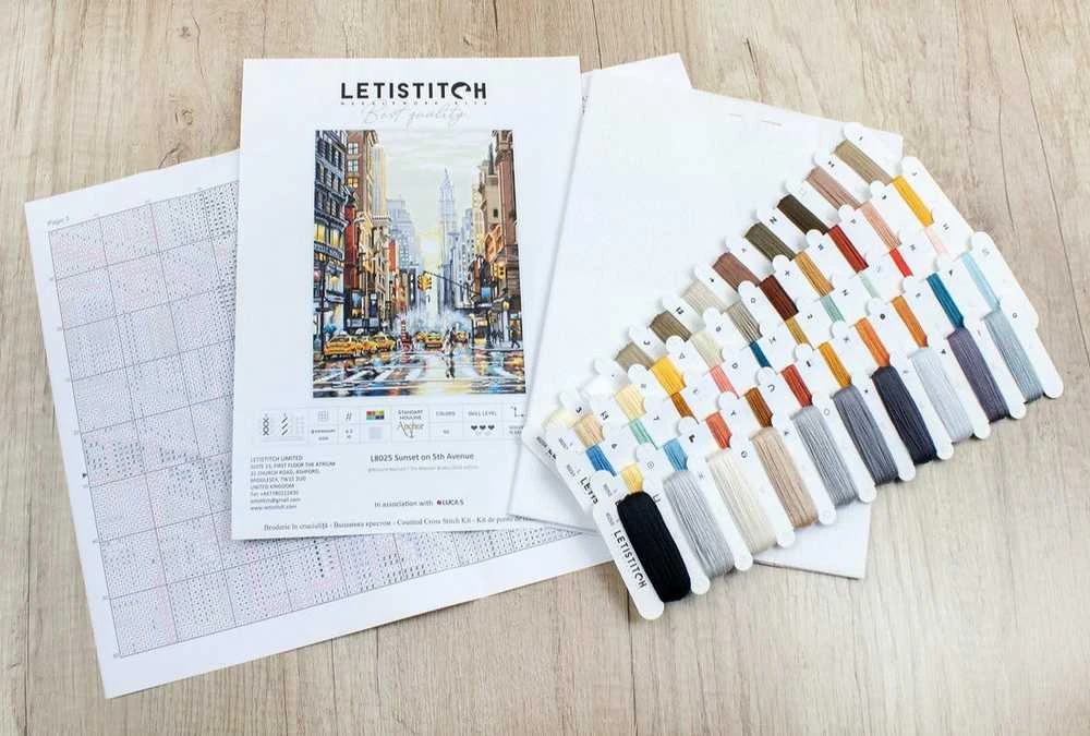 LetiStitch luca S Saulėlydis 5-ojoje aveniu / Serija: Cities SLETIL8025