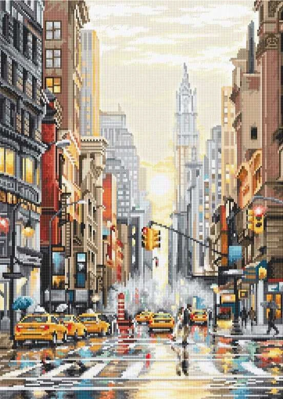 LetiStitch luca S Saulėlydis 5-ojoje aveniu / Serija: Cities SLETIL8025