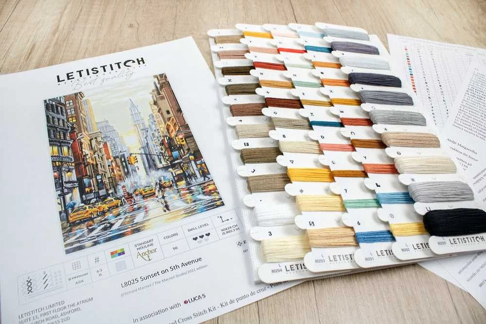 LetiStitch luca S Saulėlydis 5-ojoje aveniu / Serija: Cities SLETIL8025