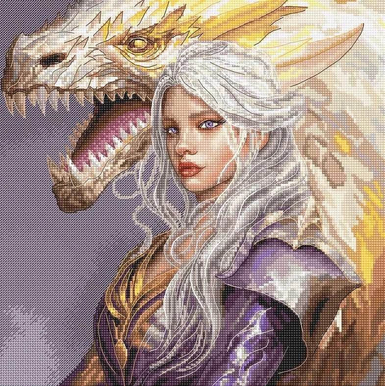 Letistitch Kryželiu siuvinėjimo rinkinys "The Bond" 25x25cm SLETIL8107