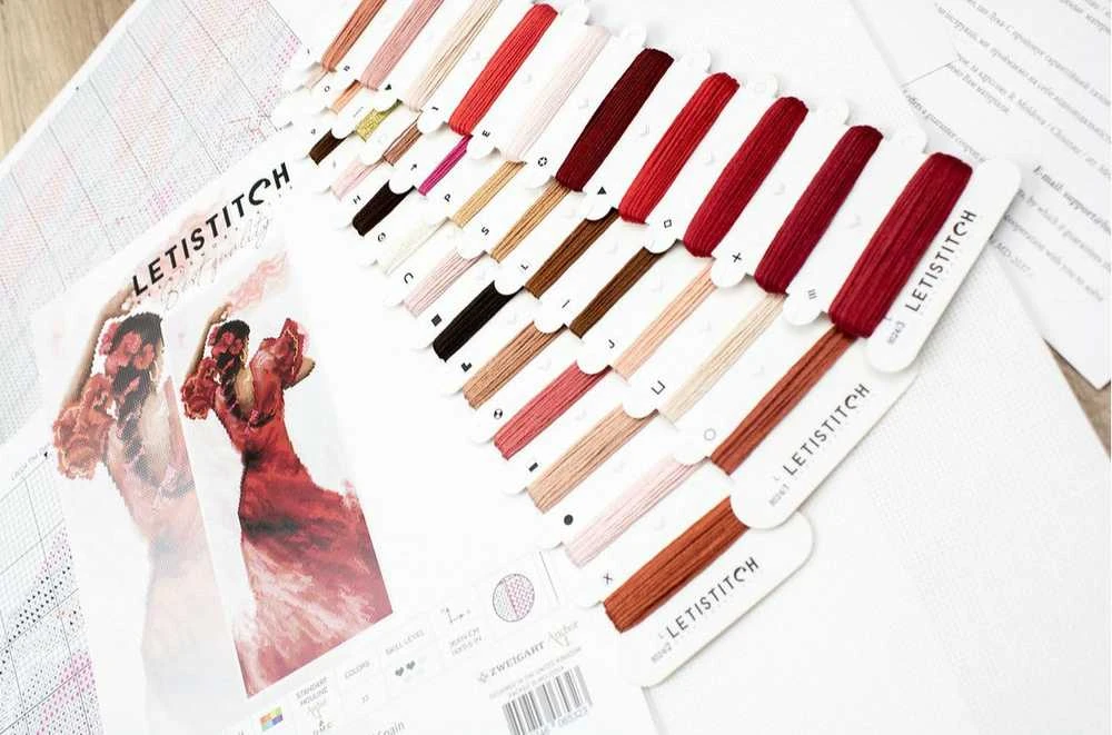 LetiStitch luca S Ispanijos šokis SLETIL8024