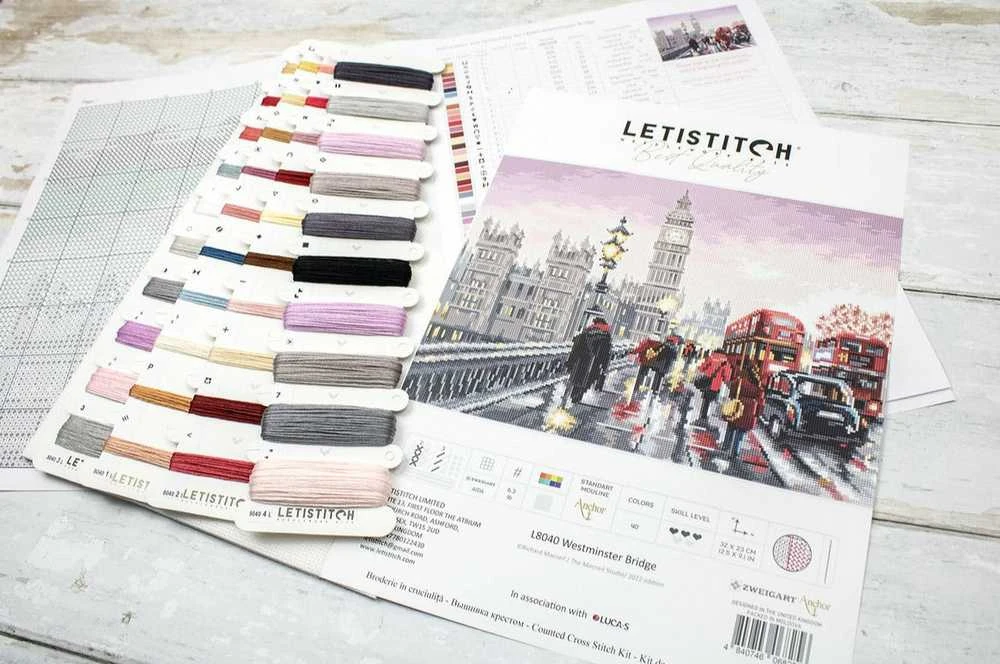 LetiStitch luca S Vestminsterio tiltas / Serija: Miestai SLETIL8040
