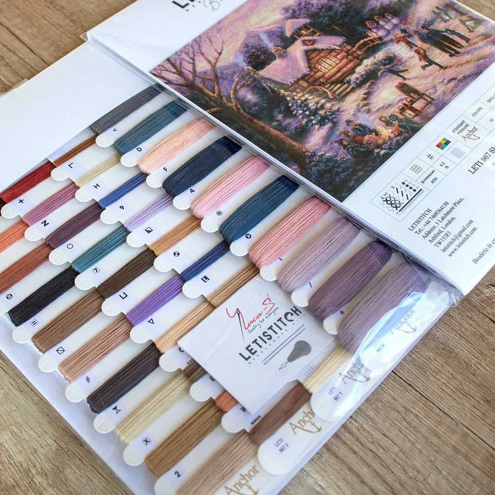 LetiStitch luca S SALE Čiužimas prieblandoje SLETI967 (D)