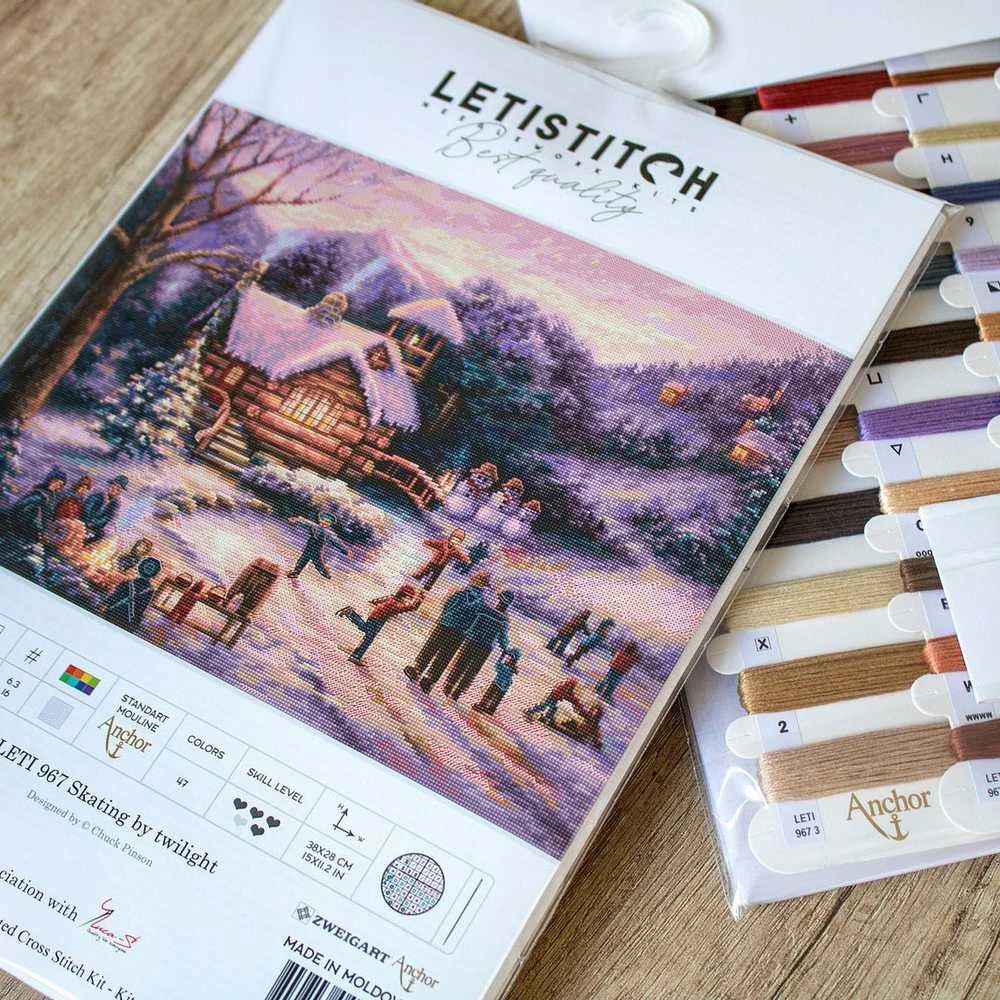 LetiStitch luca S SALE Čiužimas prieblandoje SLETI967 (D)
