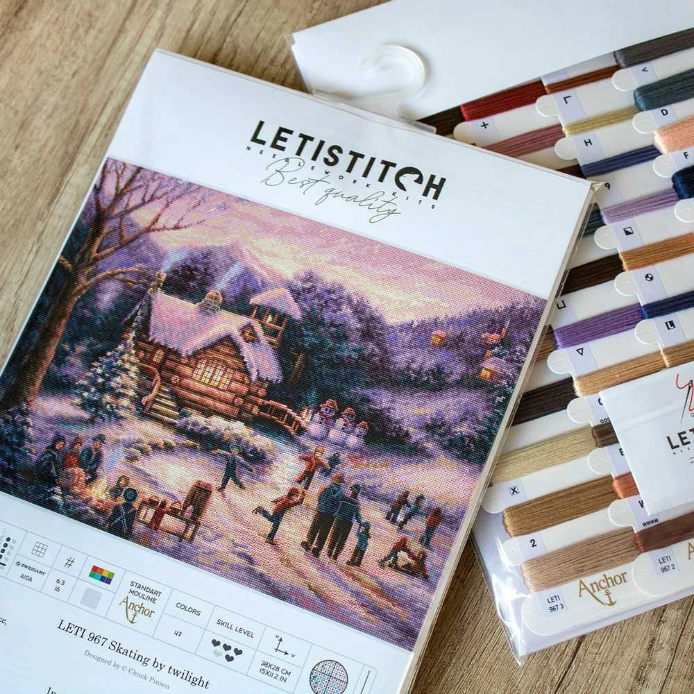 LetiStitch luca S SALE Čiužimas prieblandoje SLETI967 (D)