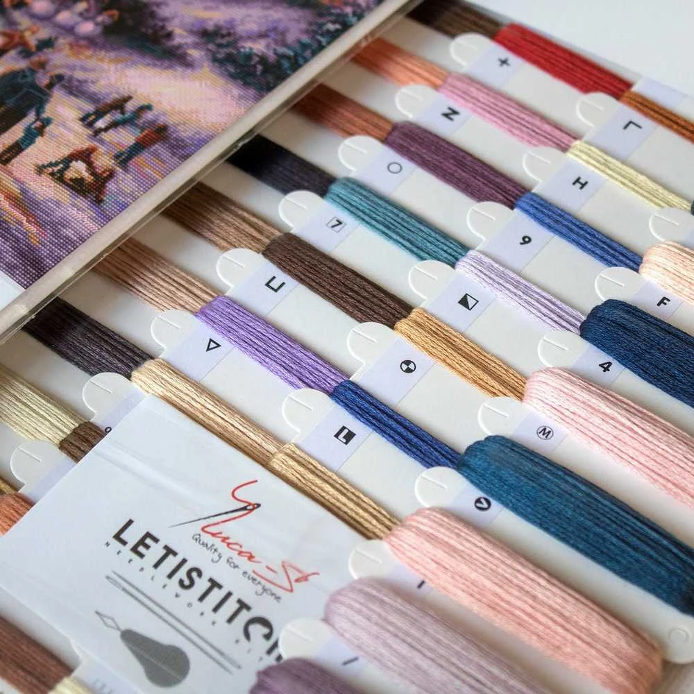 LetiStitch luca S SALE Čiužimas prieblandoje SLETI967 (D)