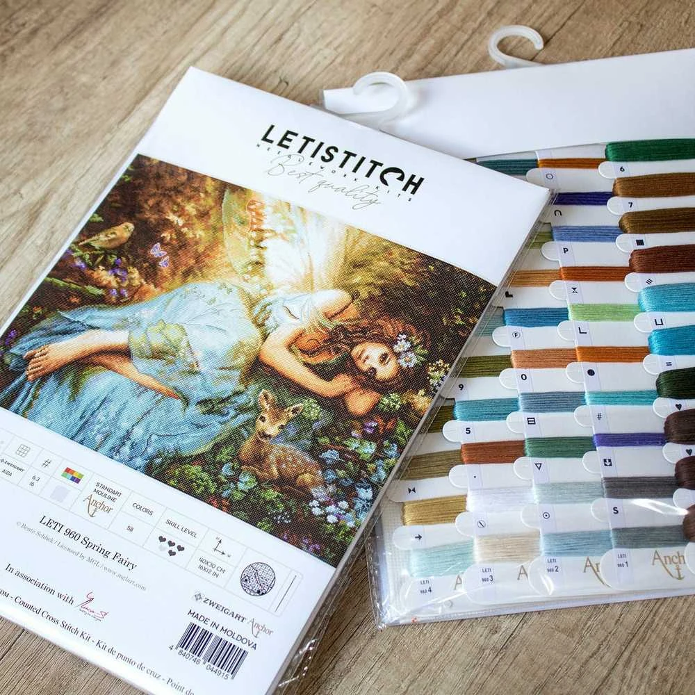 LetiStitch luca S Pavasario fėja SLETI960
