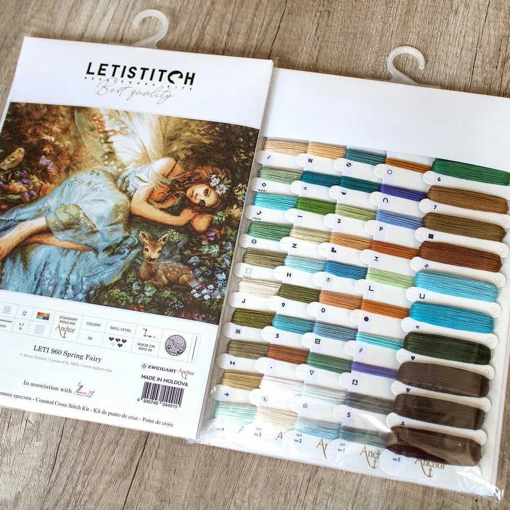 LetiStitch luca S Pavasario fėja SLETI960