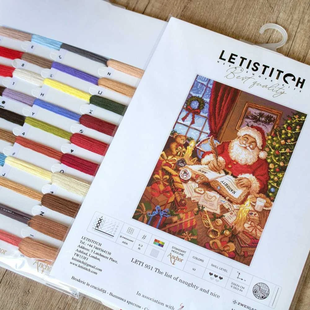 LetiStitch luca S Nenuodingų ir malonių SLETI951 sąrašas