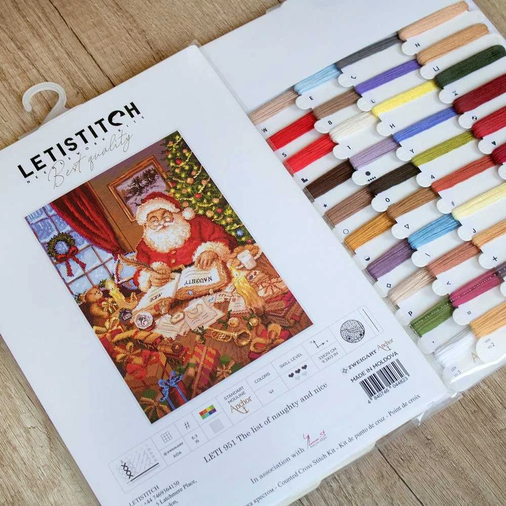LetiStitch luca S Nenuodingų ir malonių SLETI951 sąrašas