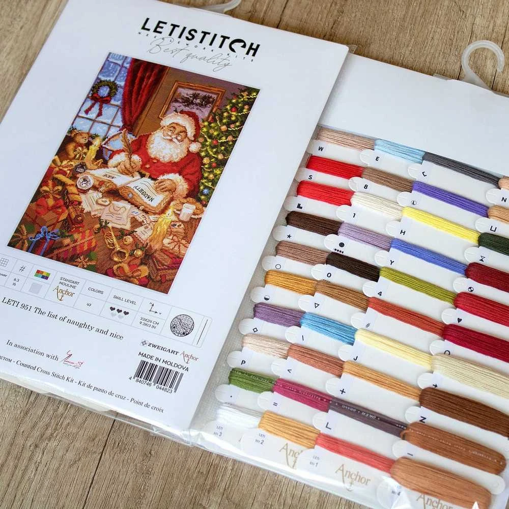 LetiStitch luca S Nenuodingų ir malonių SLETI951 sąrašas