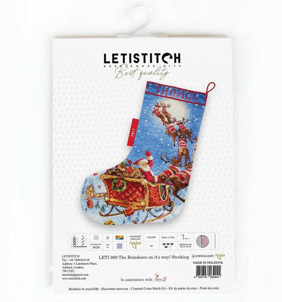 LetiStitch luca S Šiaurės elniai keliauja! SLETI989