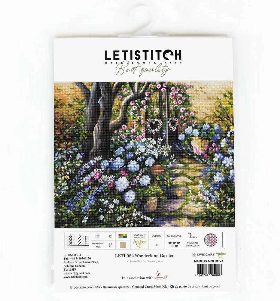 LetiStitch luca S (Nebegaminamas) Stebuklų sodas SLETI982