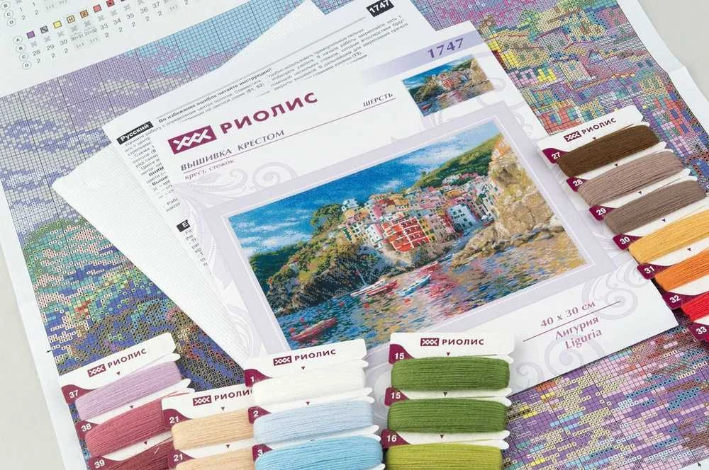 Liguria siuvinėjimo rinkinys iš RIOLIS Nr.: 1747
