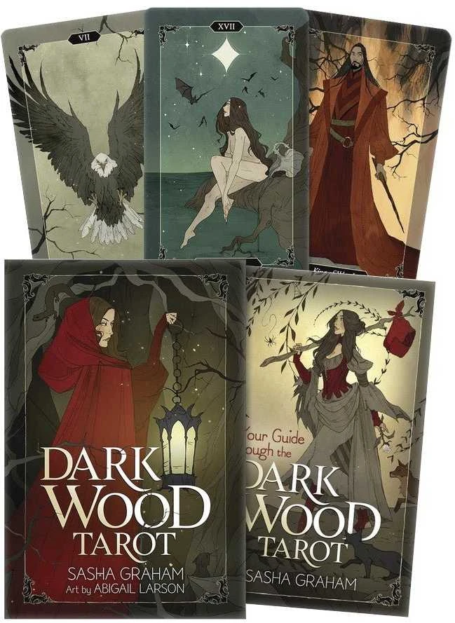 Llewellyn Dark Wood Tarot Kortos (Pažeista pakuotė)
