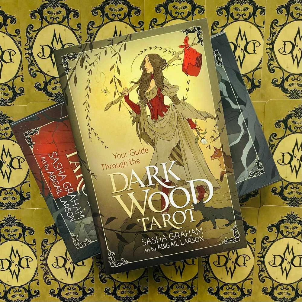 Llewellyn Dark Wood Tarot Kortos (Pažeista pakuotė)