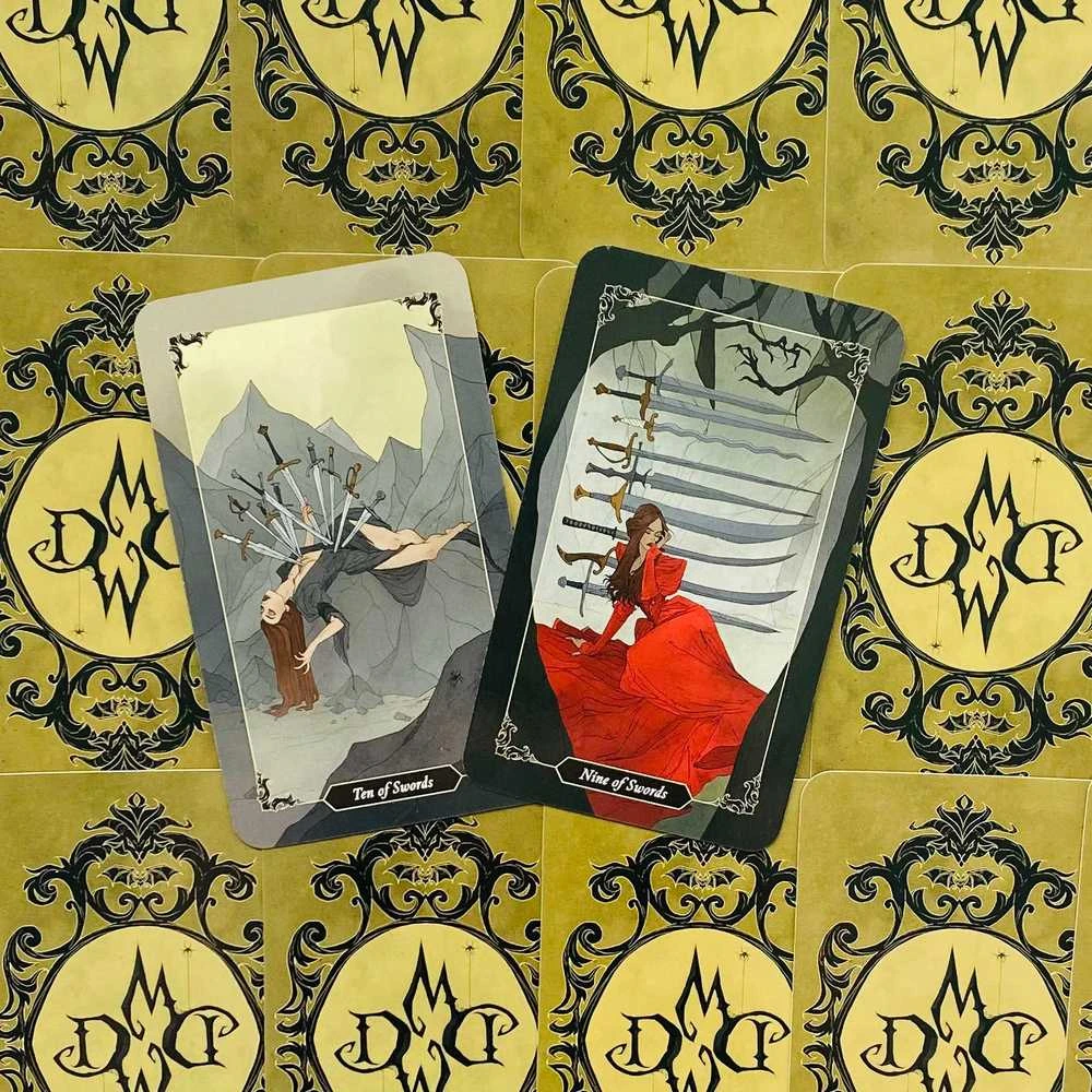 Llewellyn Dark Wood Tarot Kortos (Pažeista pakuotė)