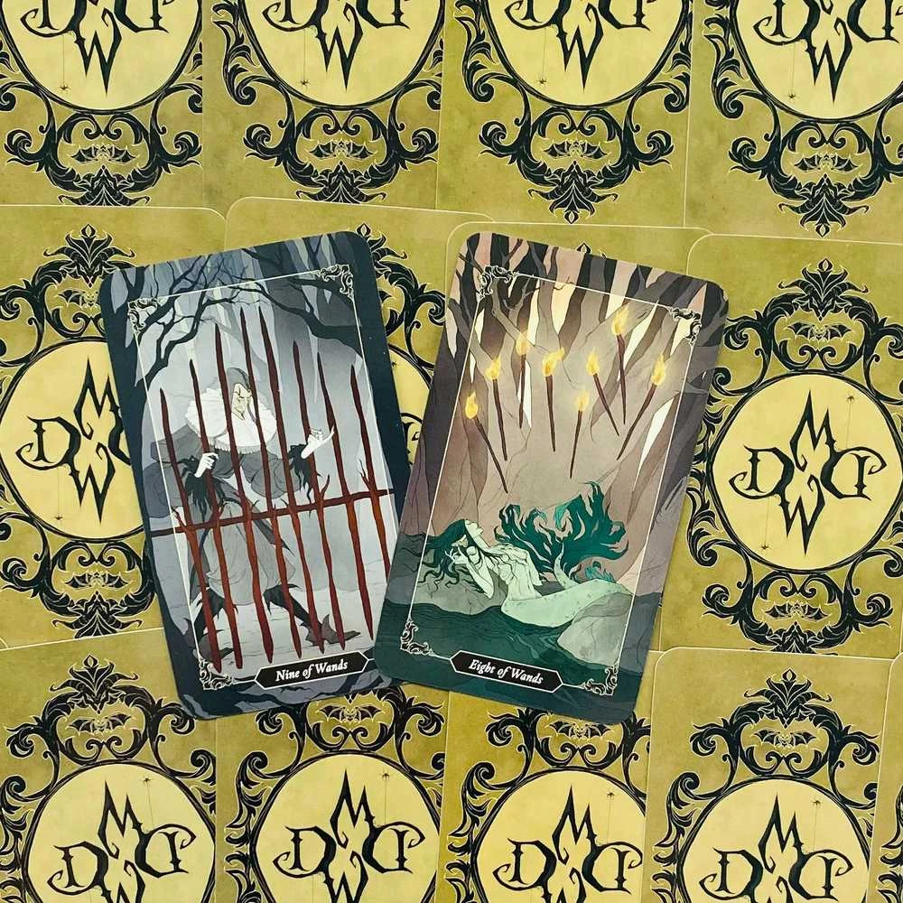 Llewellyn Dark Wood Tarot Kortos (Pažeista pakuotė)