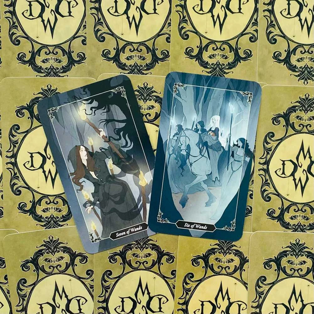 Llewellyn Dark Wood Tarot Kortos (Pažeista pakuotė)